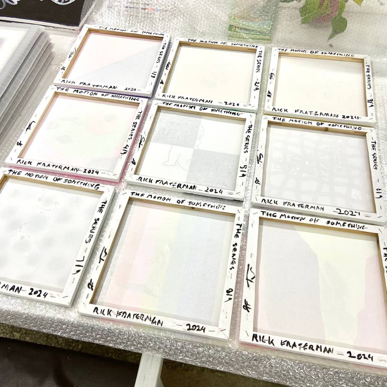 Original Contemporary Cartoon Painting by Rick Fraterman