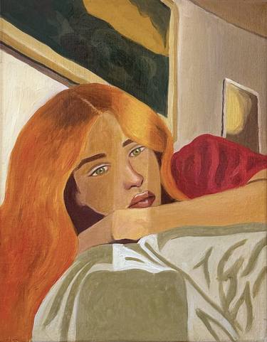 Original Realism Women Painting by Valentina Benaglio