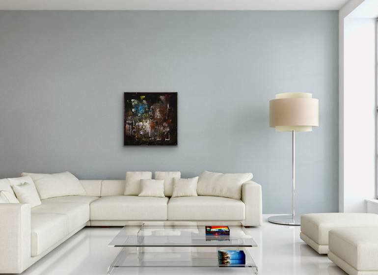 Original Abstract Expressionism Abstract Painting by Robert King