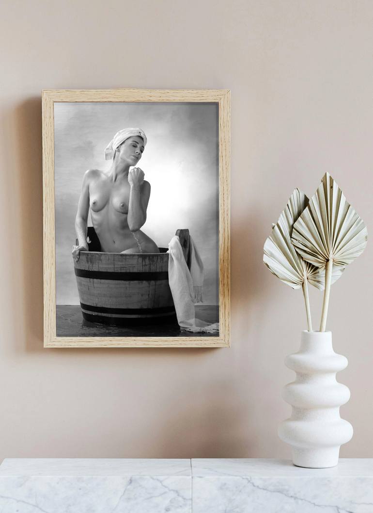 Original Digital Art Nude Photography by Lino Vecchiato