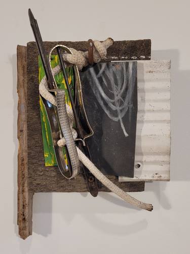 Original Abstract Mixed Media by Doug Dewitt