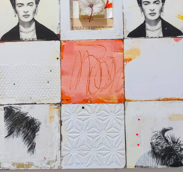 Original Contemporary Abstract Mixed Media by Maryline Lemaitre