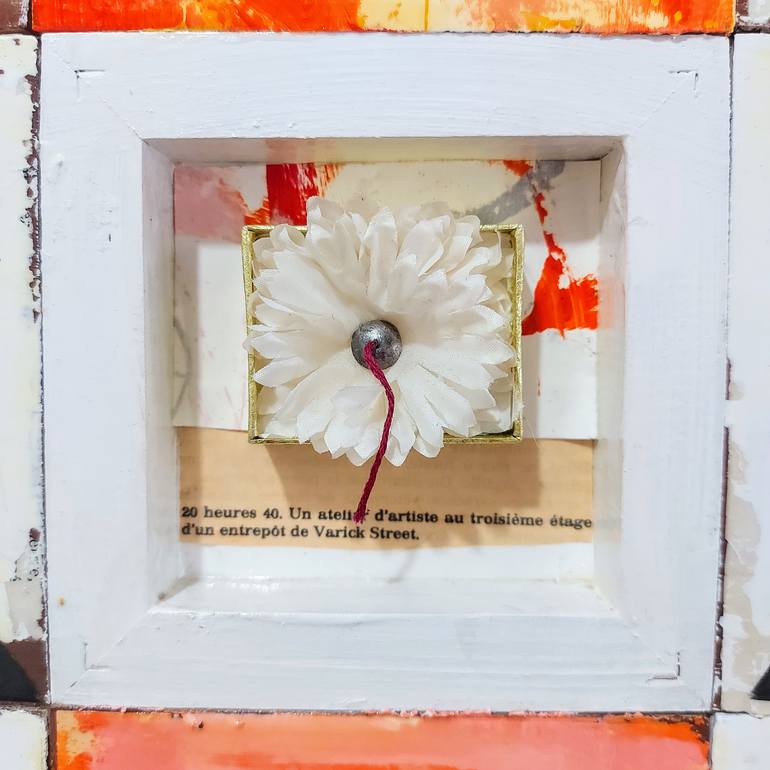 Original Contemporary Abstract Mixed Media by Maryline Lemaitre