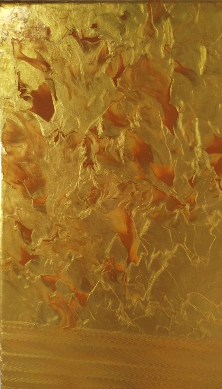 Original Abstract Seascape Painting by David Crabtree