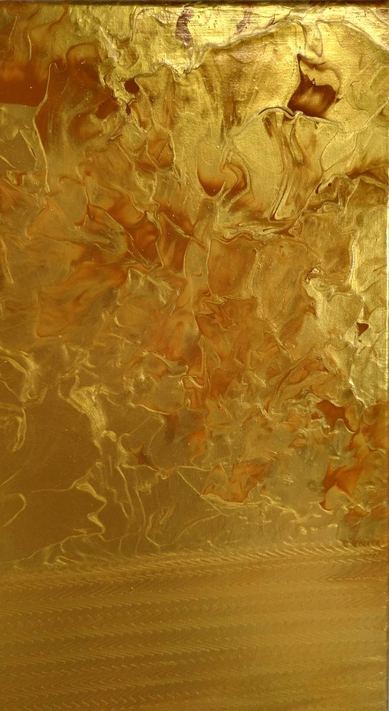 Original Abstract Seascape Painting by David Crabtree