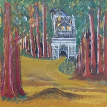 Original Impressionism Landscape Drawings by Muhammad Waqas