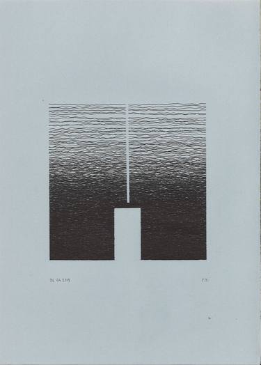 Original Abstract Architecture Drawings by Giorgios Papaevangeliou