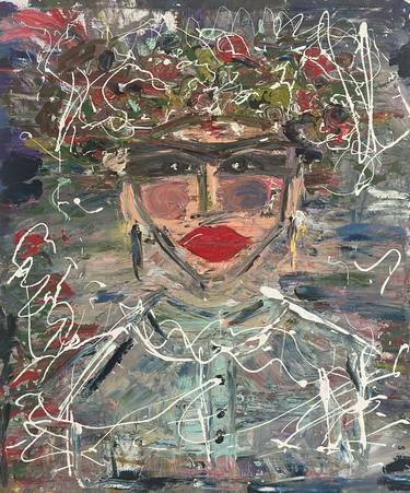 Original Abstract Fantasy Paintings by Sofiia Lytvyn
