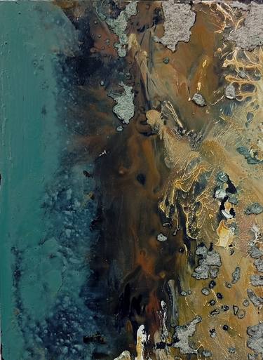 Original Contemporary Nature Mixed Media by L Lavalle