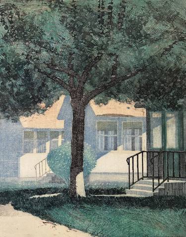 Original Contemporary Landscape Printmaking by Larry Welo