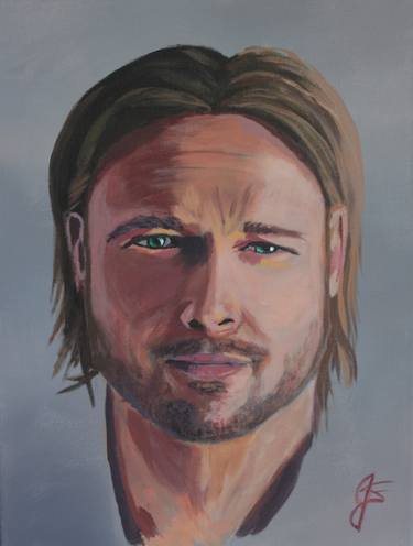 Original Portraiture Cinema Painting by Jean-François Dupont