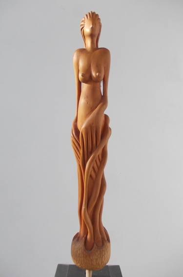 Original Contemporary Women Sculpture by hasan Canel