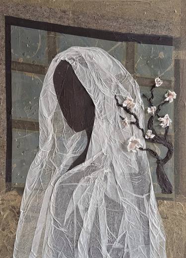 Original Abstract Women Mixed Media by Xenia Burn