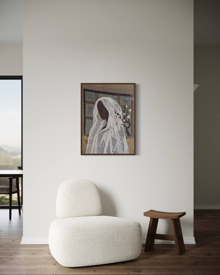 Original Abstract Women Painting by Xenia Burn