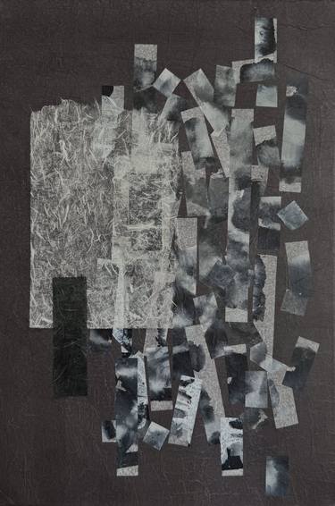 Original Abstract Expressionism Abstract Mixed Media by Xenia Burn