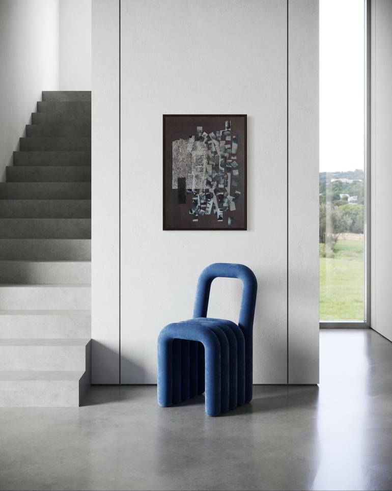 Original Abstract Expressionism Abstract Mixed Media by Xenia Burn