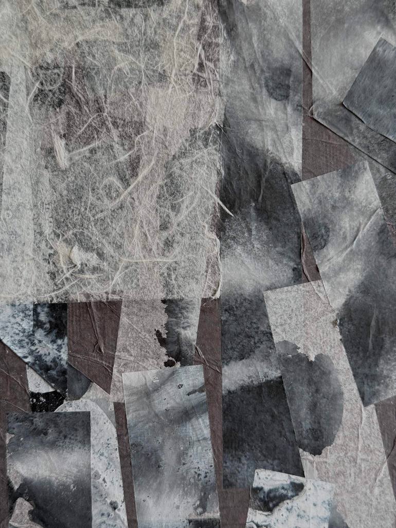 Original Abstract Expressionism Abstract Mixed Media by Xenia Burn