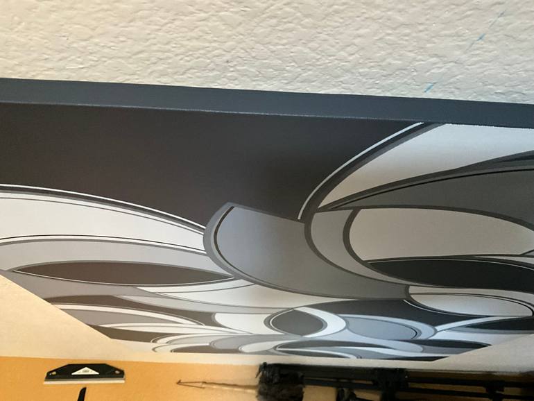 Original Abstract Geometric Drawing by Aram Militonyan