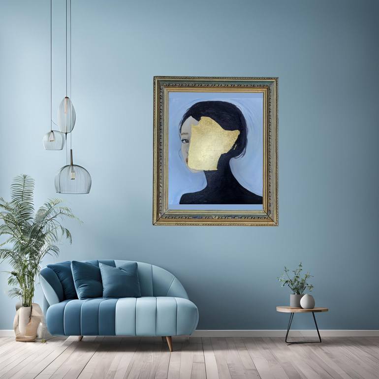 Original Surrealism Women Painting by Svetlana Li