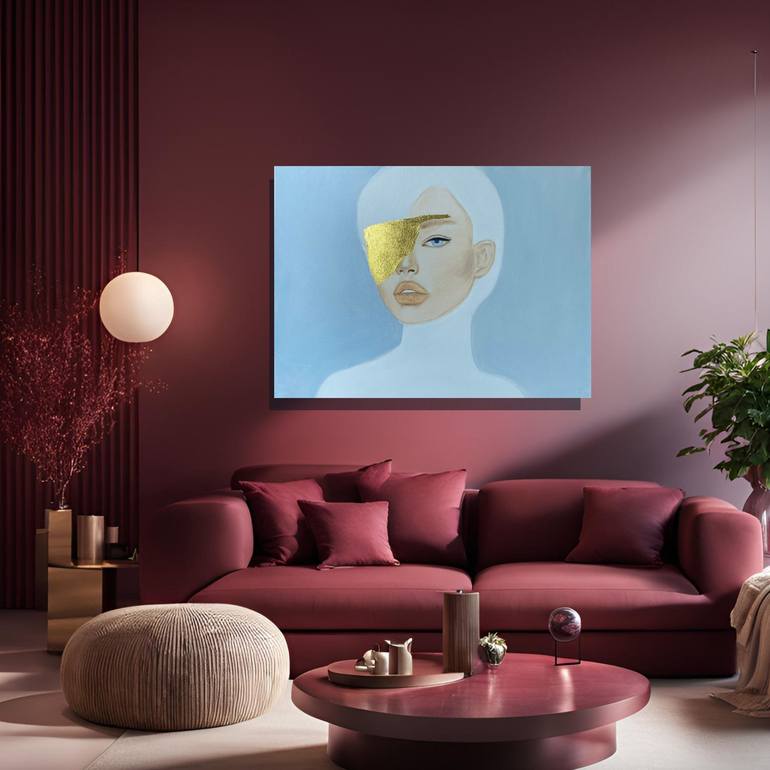 Original Minimalism Abstract Painting by Svetlana Li