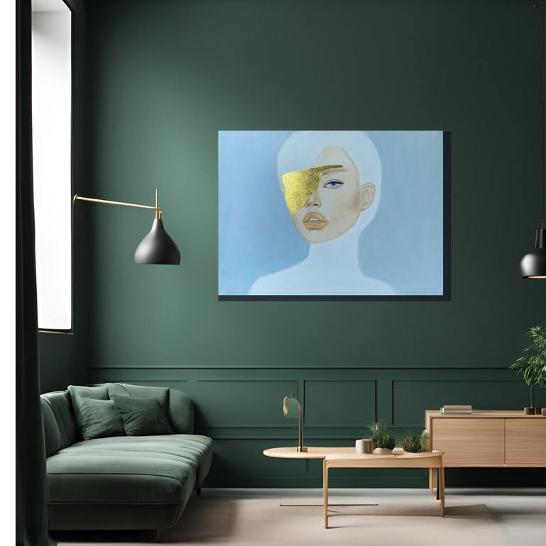 Original Minimalism Abstract Painting by Svetlana Li