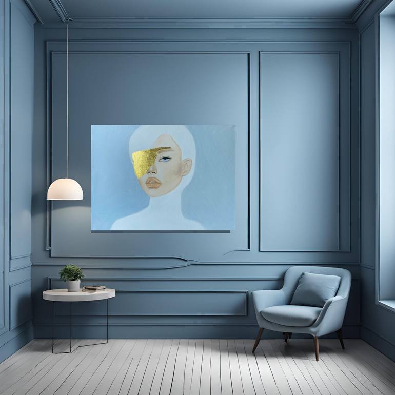 Original Minimalism Abstract Painting by Svetlana Li