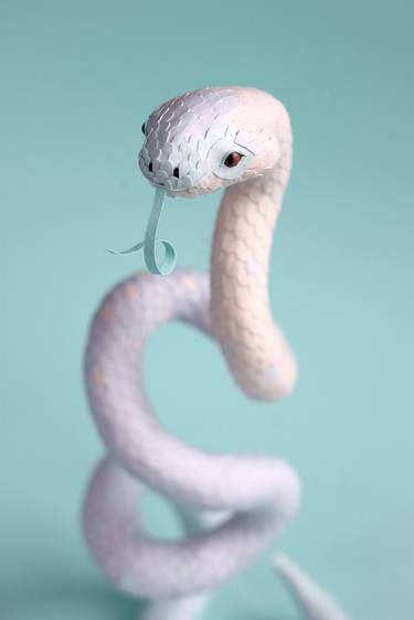 Original Figurative Animal Sculpture by Anouk Vigneau