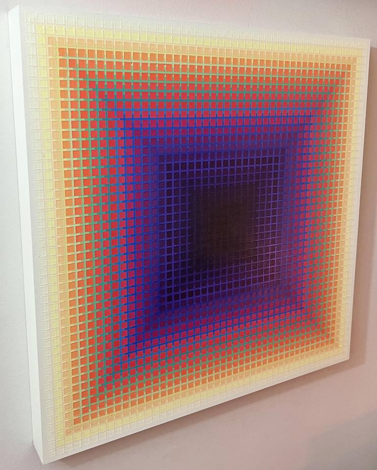 Original Color Field Painting Abstract Painting by Mark Vogel