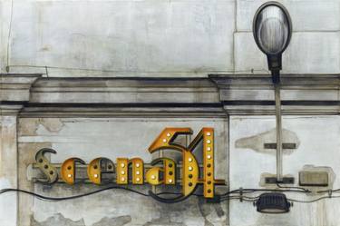 Original Realism Architecture Painting by Susanna Storch