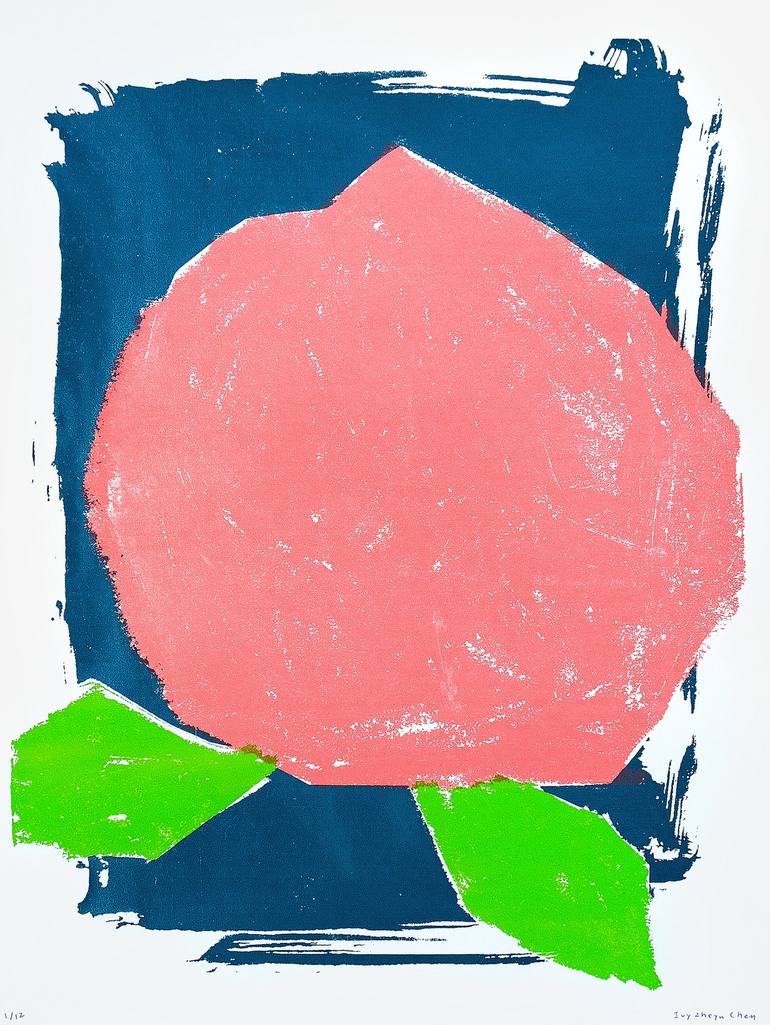 Print of Abstract Expressionism Food & Drink Printmaking by Ivy Zheyu Chen