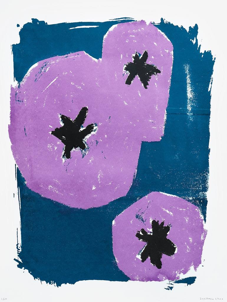 Print of Abstract Expressionism Food & Drink Printmaking by Ivy Zheyu Chen