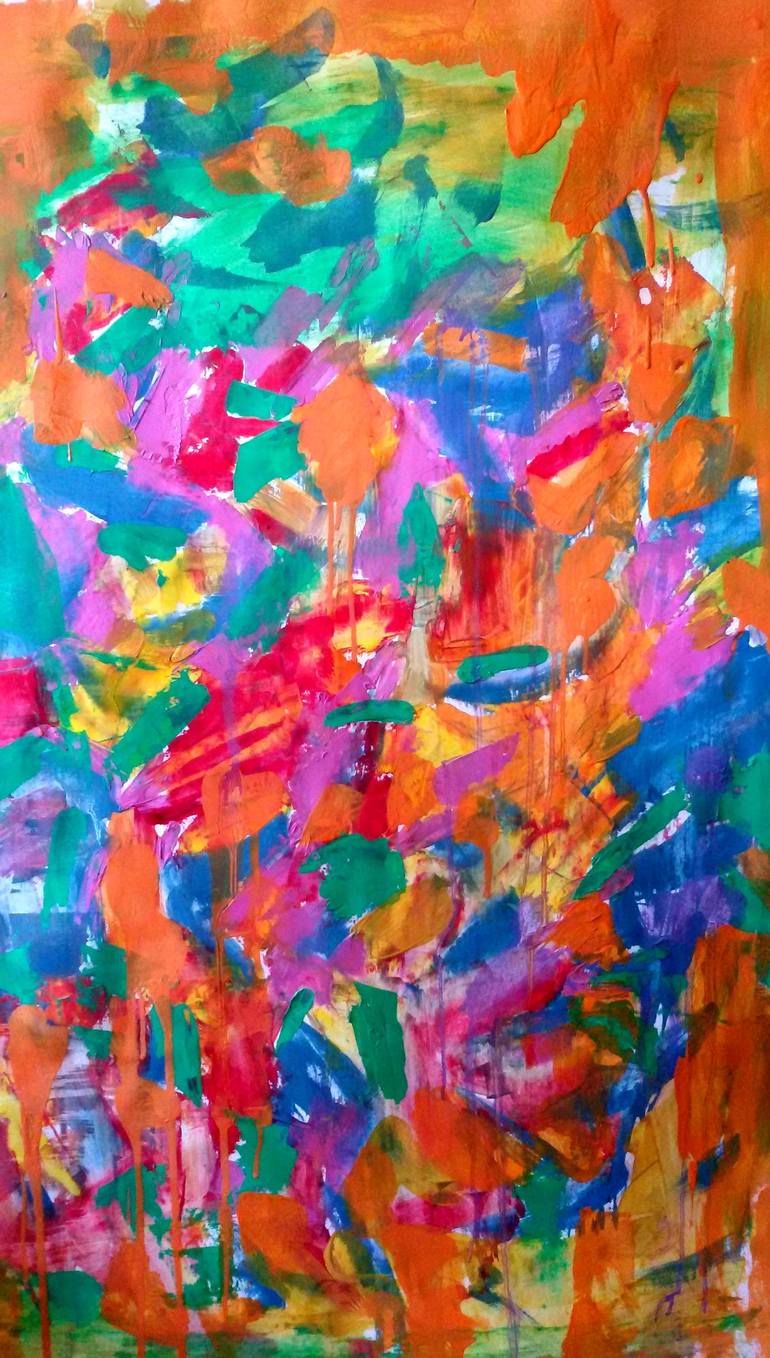 summer abstract art