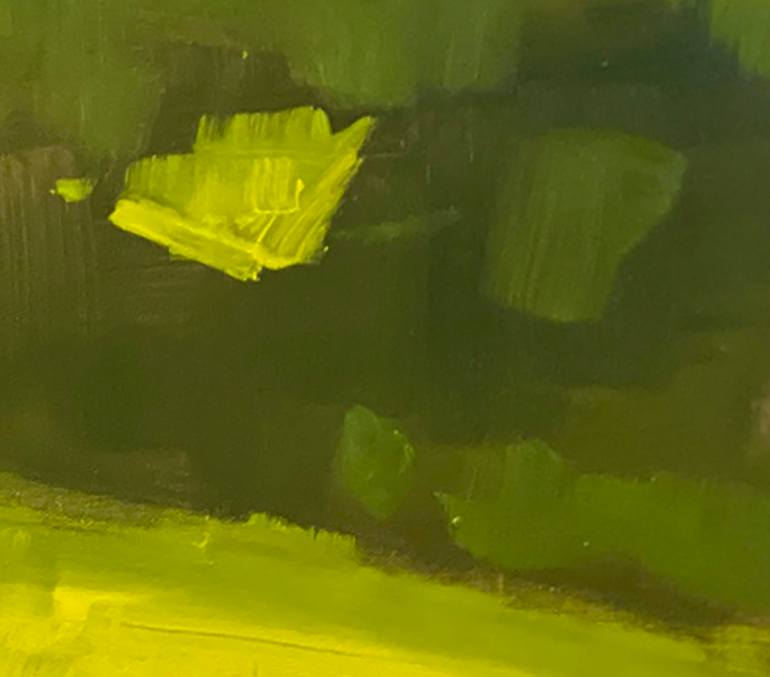 Original Color Field Painting Landscape Painting by Monique Lazard