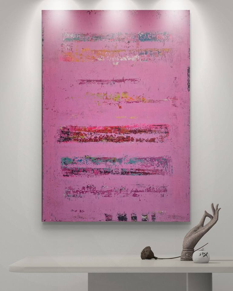 Original Abstract Expressionism Abstract Painting by Aachen Diana