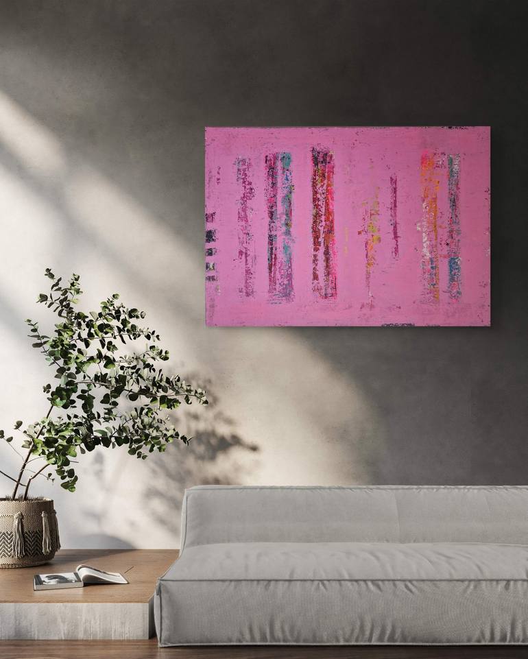 Original Abstract Expressionism Abstract Painting by Aachen Diana