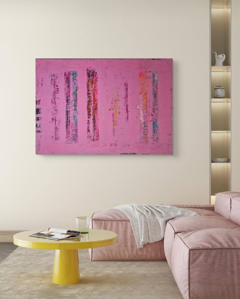 Original Abstract Expressionism Abstract Painting by Aachen Diana