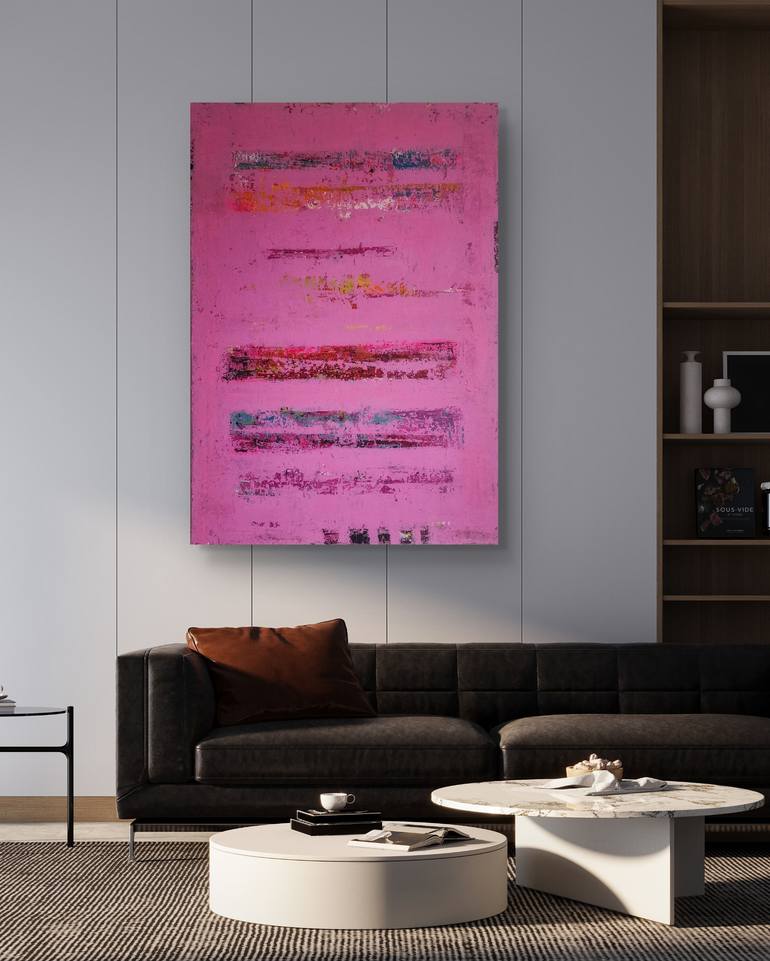 Original Abstract Expressionism Abstract Painting by Aachen Diana