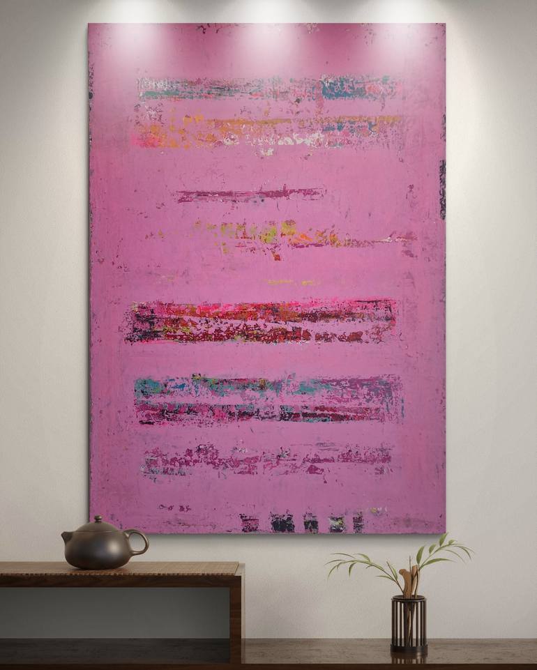 Original Abstract Expressionism Abstract Painting by Aachen Diana