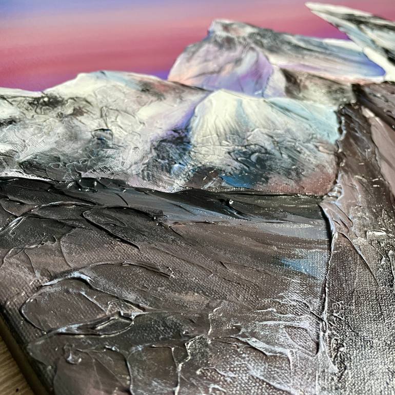 Original Abstract Landscape Painting by Anna Shkolik