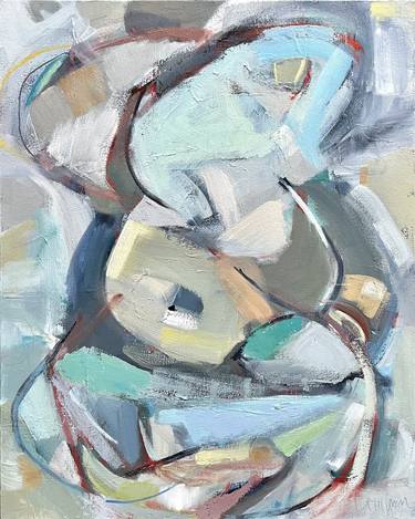 Original Abstract Expressionism Abstract Painting by Denise Hillman