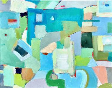 Original Abstract Expressionism Abstract Painting by Denise Hillman