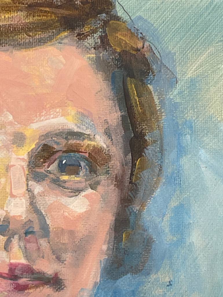 Original Portraiture Women Painting by Richard Mcgarry