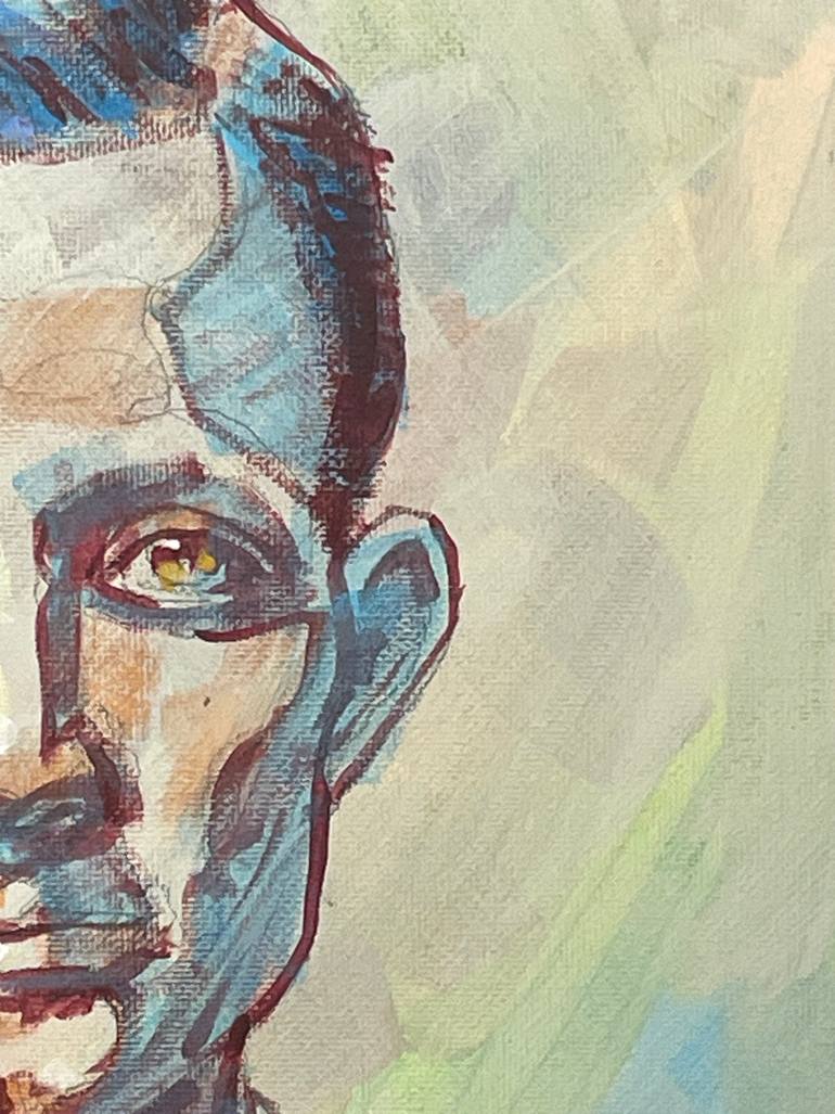Original Portraiture Men Painting by Richard Mcgarry