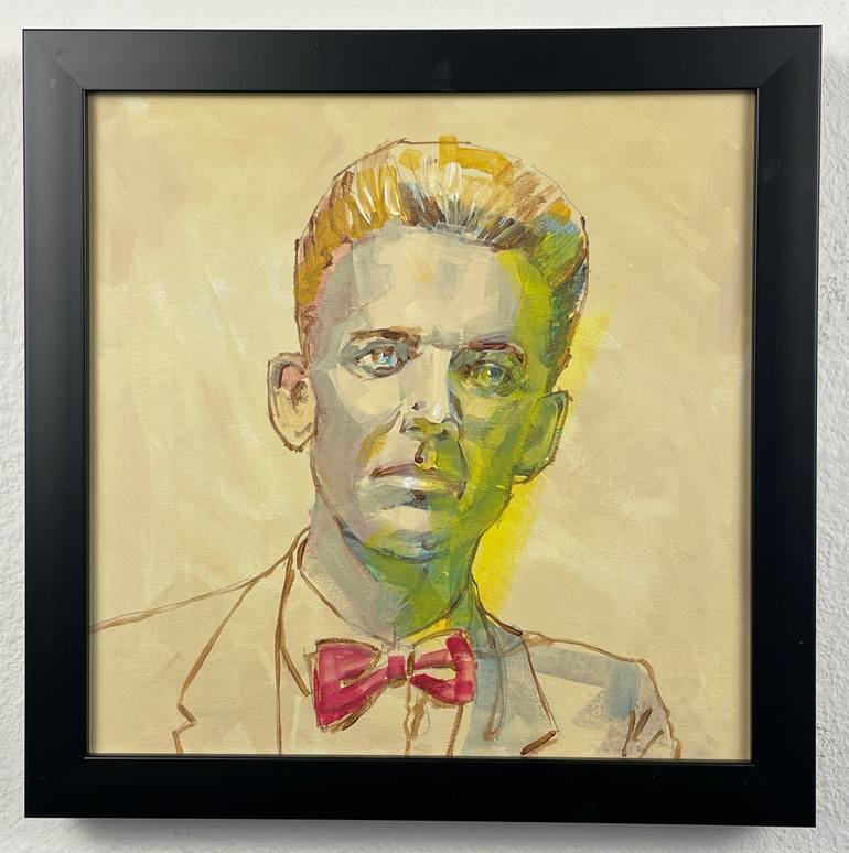 Original Portraiture Men Painting by Richard Mcgarry