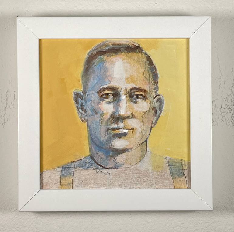 Original Portraiture Men Painting by Richard Mcgarry