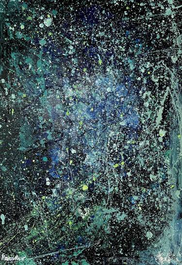 Original Abstract Expressionism Abstract Painting by Francesca Toci