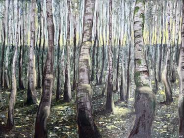 Original Impressionism Abstract Paintings by Tamar Zhuzhunadze