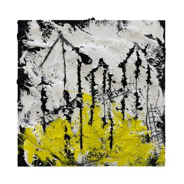 Original Abstract Expressionism Abstract Mixed Media by Livio Stabile