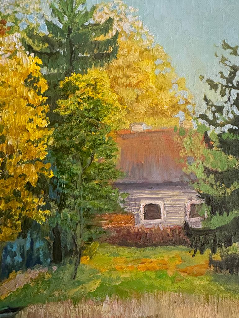 Original Impressionism Landscape Painting by Sam Sole