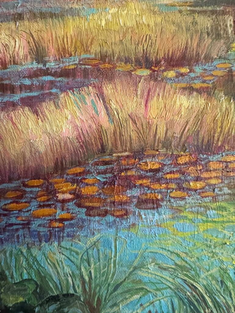 Original Impressionism Landscape Painting by Sam Sole